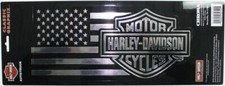 Harley-Davidson Bar & Shield American Flag Decal Large - CG32700