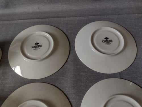 Vintage Carlton China Rosealyn Cups and Saucers - Set of 4 - Japan - Picture 18 of 18