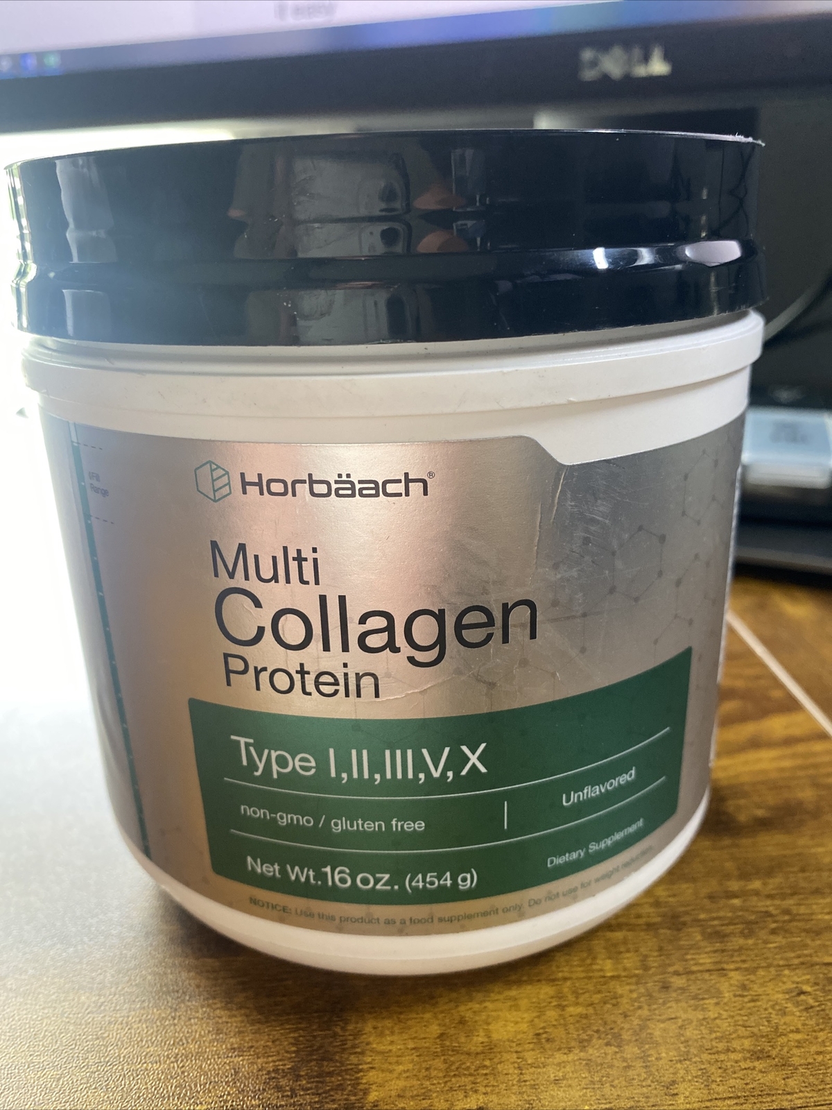 Multi Collagen Protein Powder 16 oz Type I, II, III, V, X by