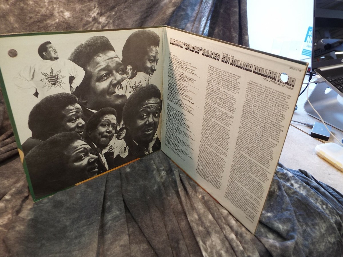 Richard 'Groove' Holmes Six Million Dollar Man jazz/funk LP VINYL