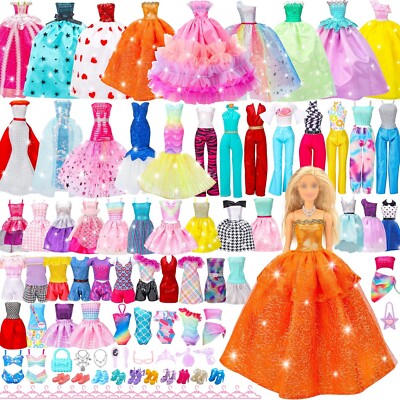 Accesorios de ropa de muneca para munecas barbie juguetes para