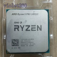 AMD Ryzen 5 PRO 2400GE 3.2GHz 4Core 8Threads DDR4 35W Socket AM4 CPU Processors