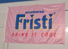 Nutricia Fristi Joghurtdrink Banner, ca. 1,45 x 0,95, DRINK IT COOL,  Deko, Neu