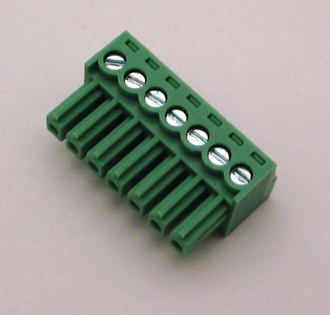 (6) 7 Pin - 3.81mm / Pluggable Connector - Screw Terminal Block - Phoenix Plug - Image 2 of 4