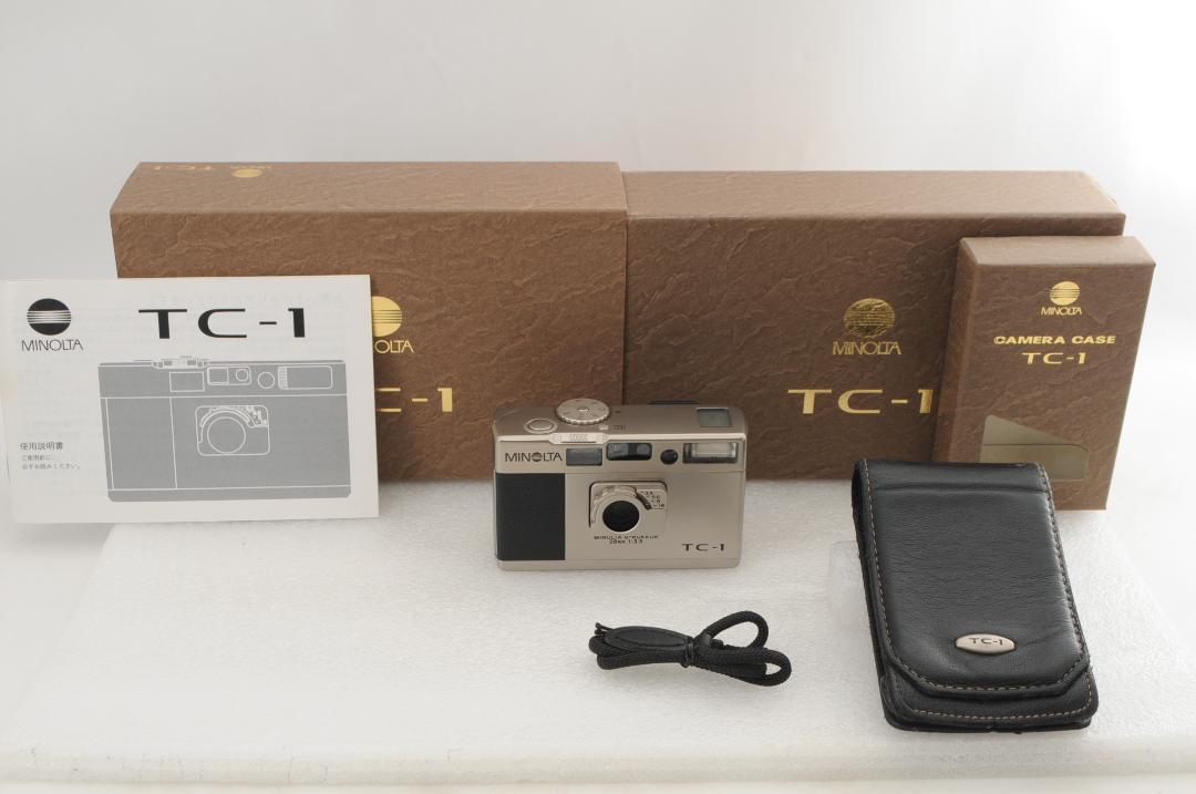 TOP MINT】 Minolta TC-1 Point & Shoot 35mm Film Camera G TOP MINT】 Minolta TC-1 Point & Shoot 35mm Film Camera G