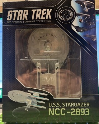 Eaglemoss Star Trek Official Starships Collection USS STARGAZER NCC-2893 #19 NEW