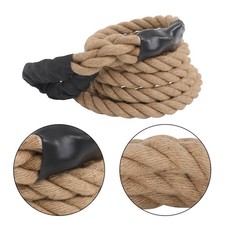 Workout Gym Climbing Rope Fitness Strength Training Rope Home Exercise 1.5"x15FT