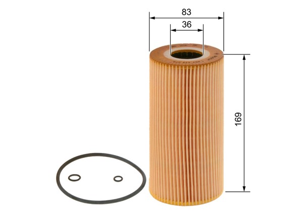 Bosch ÖLfilter 1 457 429 278 Filtereinsatz FüR Mercedes Ssangyong Klasse W202 5-image