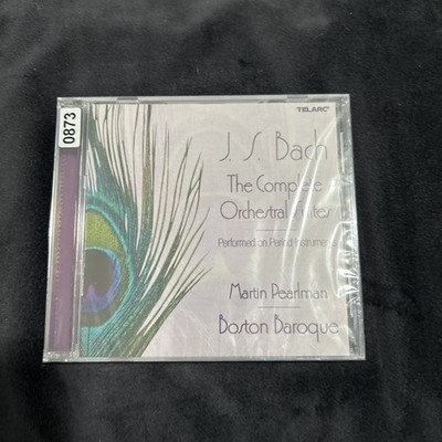BACH Orchestral Suites 1-4 complete - BOSTON BAROQUE, Pearlman - TELARC CD-873