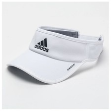 MEN  S ADIDAS SUPERLITE 2 WHITE REFLECTIVE AEROREADY VISOR OSFM NWT