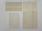 1892-94 antique FUNERAL RECEIPTS westerly ri GEORGE B UTTER river bend cemetery — photo 3