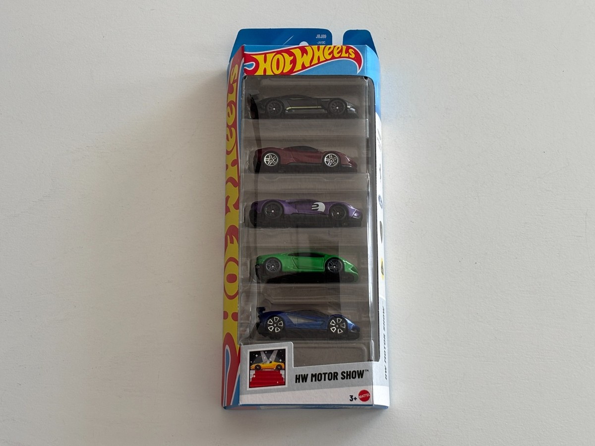 Hot Wheels 2025 HW Motor Show 5 Pack JBJ89 | eBay