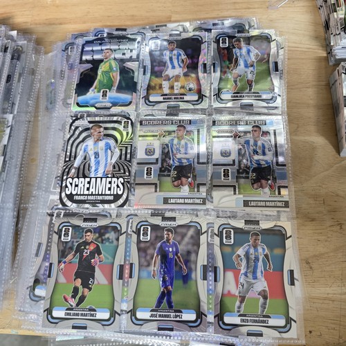 Panini Prizm WC 1200+ Card Soccer Bulk Lot Rookies Refractors Parallels Whatnot