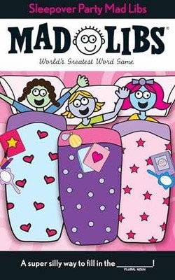 Sleepover Party Mad Libs: - Paperback, by Price Roger; Stern - Very Good o