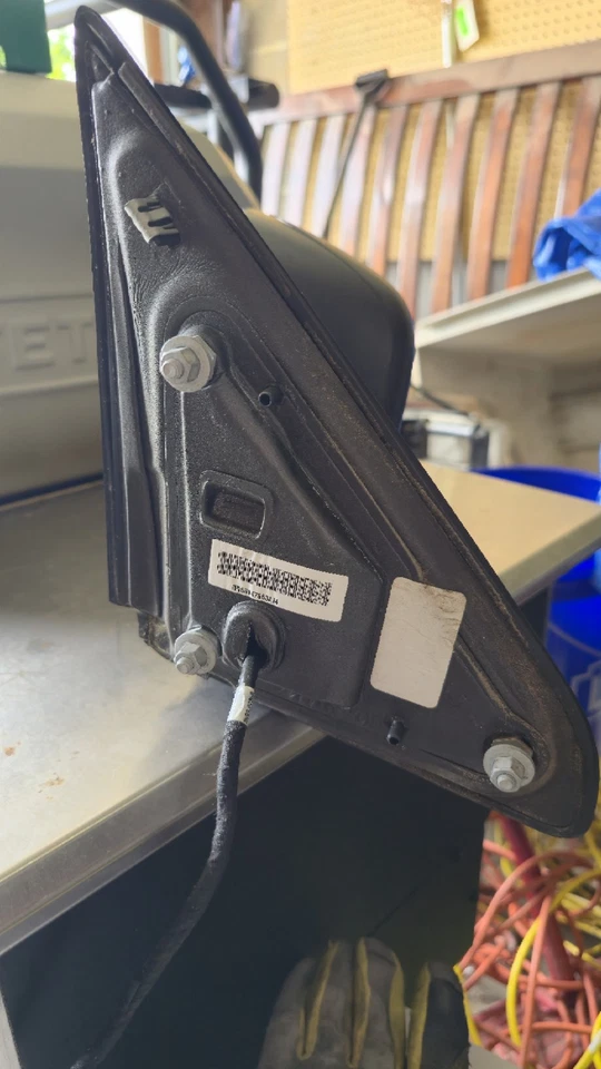 Espejo retrovisor eléctrico izquierdo del lado del conductor Ram 1500 2500 2014 2015 2016 2017 OEM 68231241A1 Foto 4 de 4