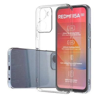 Handyhülle für Xiaomi Redmi Note 17 Pro Max 5G Silikon TPU Stoßfest Transparent