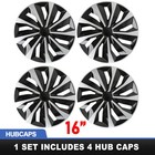 For Nissan Altima 2010-2020 Set of 4 16" Hubcaps Wheel Cover R16 Steel Wheel US