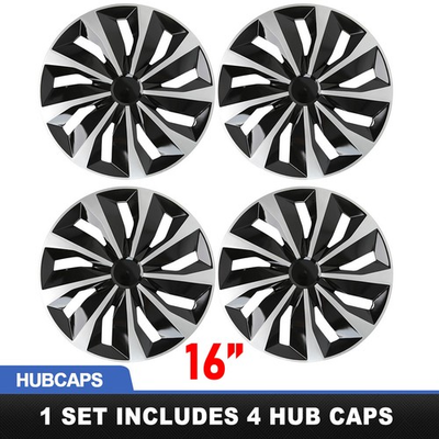 #ad #ad For Nissan Altima 2010 2020 Set of 4 16quot; Hubcaps Wheel Cover R16 Steel Wheel US $34.98