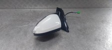 Volvo V40 MK3 2012 - 2015 Pre-Facelift Passenger Power Fold Wing Mirror White 