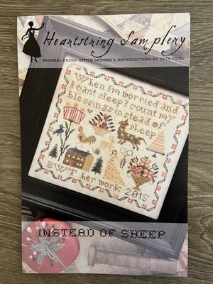 Heartstring Samplery ''Instead of Sheep'' Cross Stitch Pattern Sampler