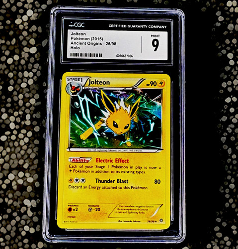 Jolteon graded CGC 9 for sale on eBay