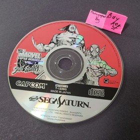 Marvel Super Heroes vs Street Fighter SEGA Saturn COMPLETE Japanese hero heros