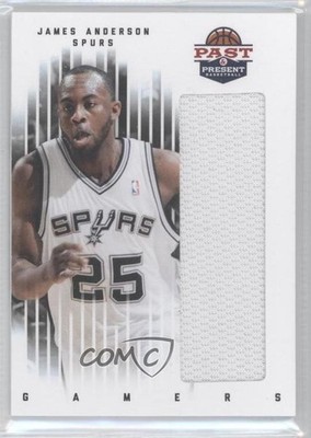 2011-12 Past & Present Gamers Materials James Anderson #38 0q0