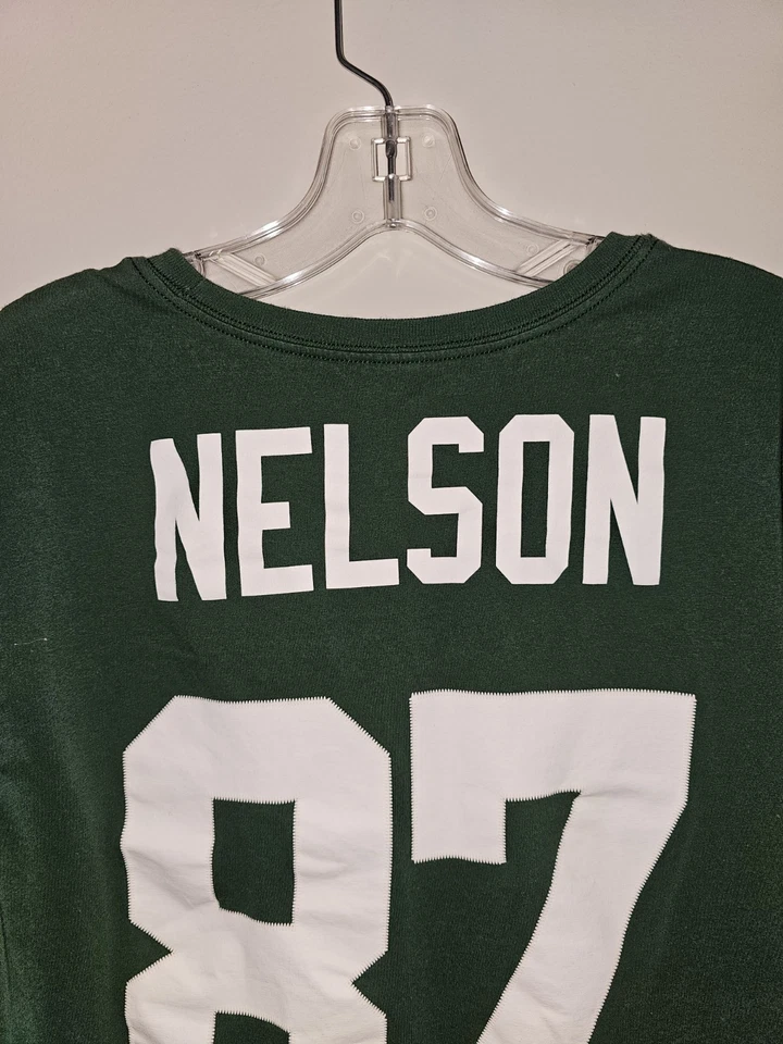 耐克 Green Bay Packers Jordy Nelson 中号男式图形标志 T 恤 NFL — 第 2/4 张图片