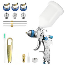 Hvlp Spray Paint Gun Kit With 0.81.01.41.72.0mm Tips Pneumatic Painting Tool Hvlp Spray Paint Gun Kit With 0.81.01.41.72.0mm Tips Pneumatic Painting Tool