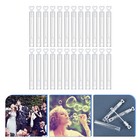24 Pcs Tube Bubble Water Bottle Child Heart Wands Wedding