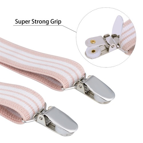 Buyless Fashion Adjustable 2 Pack Suspenders for Kids Elastic 1" - Y Back Design - Picture 37 of 210