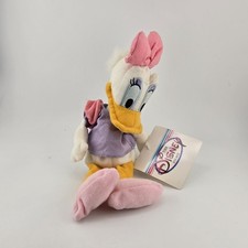 Disney Daisy Duck 8" Bean Bag Plush Stuffed Animal Toy