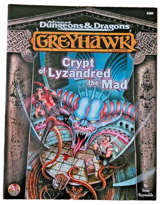 Crypt of Lyzandred the Mad - The Lost Tombs, Vol 2 - Greyhawk Adventures - AD&D