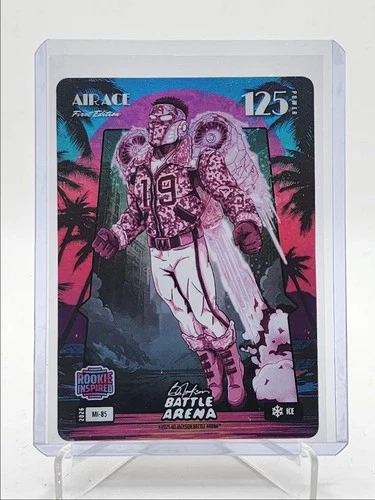 ACE BAILEY AIR ACE 2026 BO JACKSON BATTLE ARENA ICE 1ST ROOKIE MIAMI FOIL Q5918