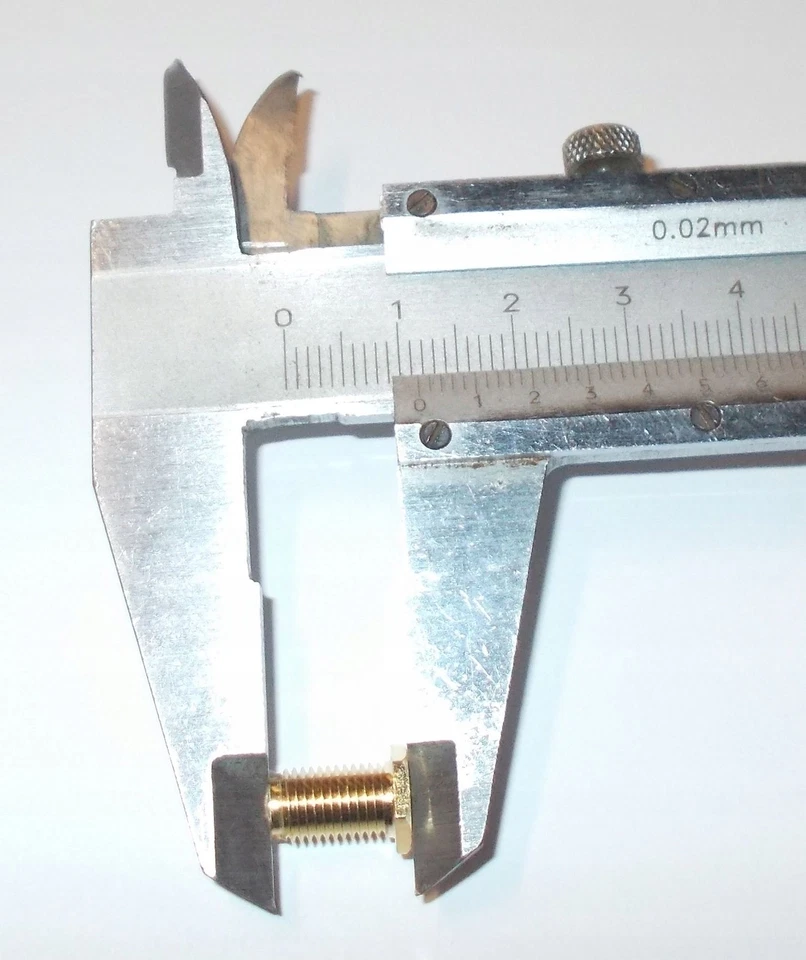 Stecker markenlos RSMA RP-SMA VERBINDER reverseSMA STECKER + STECKDOSE - Bild 3 von 4