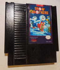 Snow Brothers Bros. NES Nintendo Entertainment System NTSC Black shell