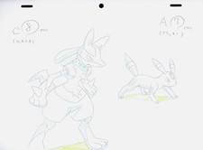 Pokemon Original Anime Production Art Gen…