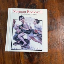 Norman Rockwell 332 Magazine Covers Christopher Finch Tiny Folio Hardcover Book
