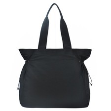 Side-Cinched Weekender Shopper Tote Bag, Larg...