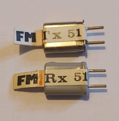 Quarzpaar Robbe Futaba 40 Mhz Kanal 51 FM