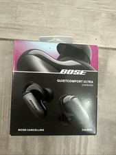 Sealed Bose Quietcomfort Ultra 2nd Gen In-Ear Wireless Bluetooth Earbuds Black