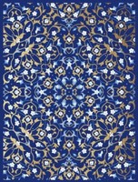 Blue Pattern Journal ~ Editors Of Chartwell Books ~ 9780785843863