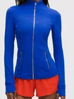 FAST SHIP LULULEMON DEFINE Jacket Nulu Beach Ball Blue/Mirror Silver 0-14 NWT