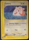 Clefairy 101/165 Expedition Base Set Non Holo E Reader WoTC Pokémon TCG 2002 NM