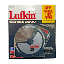 Lufkin 1  x 25  Power Return Tape Measure NOS
