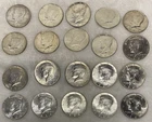 $10 1964 Kennedy Half-Dollars - 90% Silver 20-Coin Roll - Silver Bullion