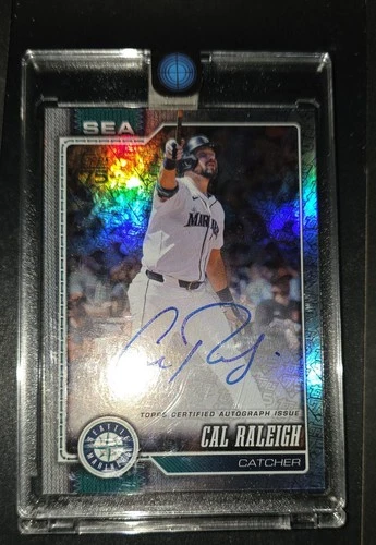 2026 Topps Series 1 Cal Raleigh Flagship Real One Autographs (RAW)