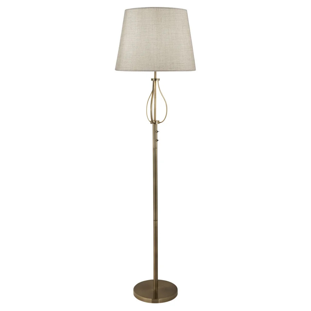 Floor Light Brass Vegas Antique Searchlight 7485AB