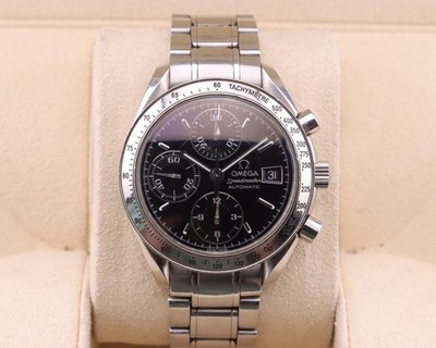 Omega Speedmaster Date | 39mm Black Dial | Ref. 3513.50