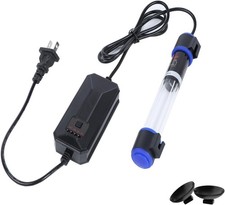 UV-C Aquarium Clean Light W/ Timer Mini 3W 5W 7W 9W 11W Submersible Algae Clean